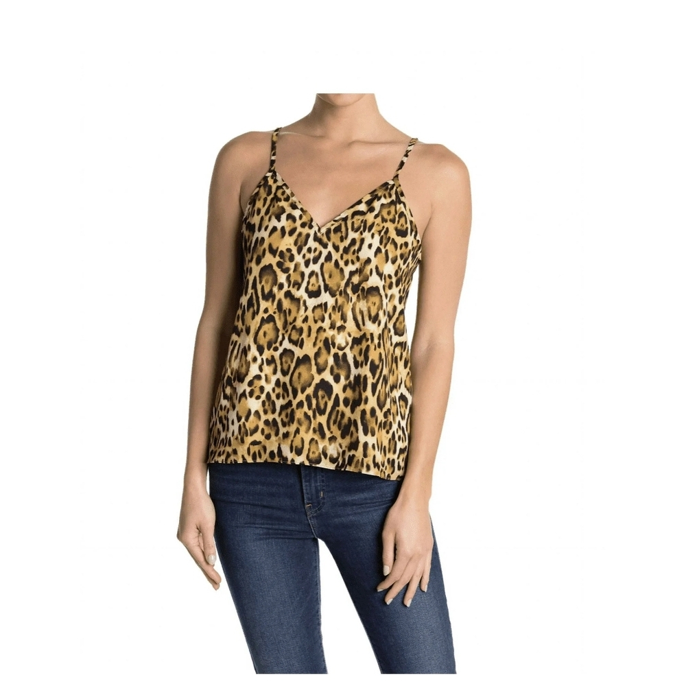Abound Black and Gold Fitted Sleeveless Camisole